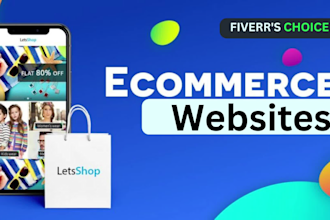 develop ecommerce site as coding site or python  site