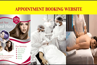 do an appointment booking website for your business