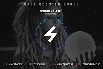 create a stunning audio spectrum and music visualizer