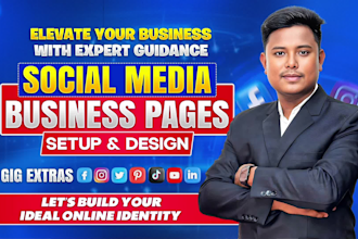 create set up and optimize all social media business accounts professionally