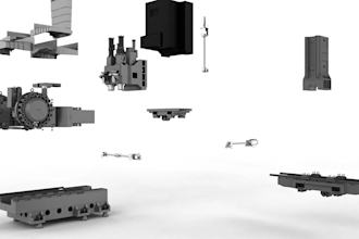 create 3d industrial animation 3d mechanical animation 3d industrial process