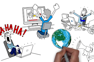 design perfect whiteboard explainer video for your business or marketing sales