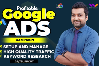 run and optimize ppc campaign, google display ads and ecommerce marketing