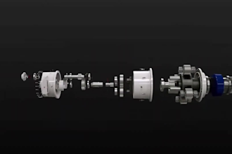 create 3d exploded view and cad to animation industrial mechanical stimulations