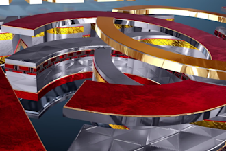 create 3d intro and logo animation