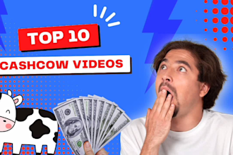 create cash cow youtube videos, top 10 cash cow and cash cow channel