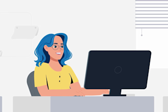 create 2d animated explainer video or sales video