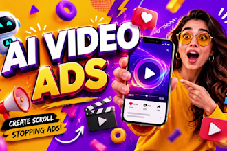 produce ai video ads, ai ugc video, ai commercials, ai product ads