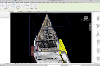 do bim revit modeling point cloud and scan to bim lod 400