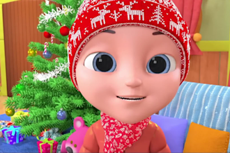 sparkling 3d christmas animation, 3d animation,  3d kids songs, christmas cheer