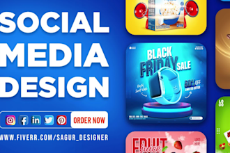 do facebook ad creative, instagram carousel, youtube banner design