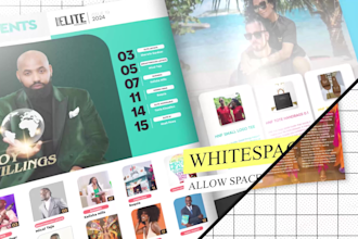 design creative unique magazine cover for your magazine