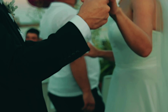 create a cinematic wedding and event highlight video with music