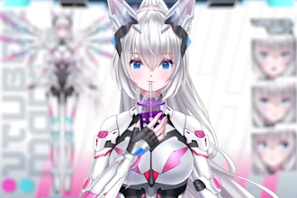 design vtuber model rigging live2d vbridger and sketch