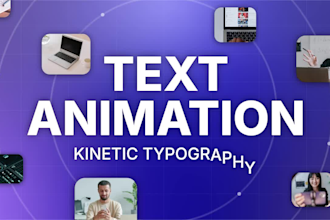 create professional text animation and kinetic typography