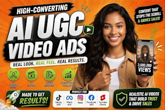 ai ugc video ads, ai ugc, ai ads, ugc, tiktok ai ugc ads
