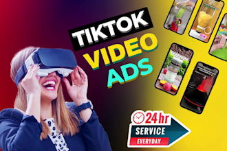 create viral tik tok video ads facebook video ads tiktok ads