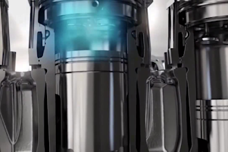 do 3d industrial animation engine, 3d industrial mechanic engine video
