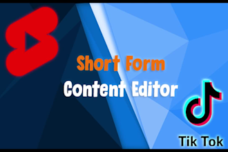 edit you an amazing short video for tiktok, reels, shorts