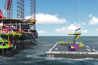 create 3d industrial animation oil gas equipment and drilling machinery