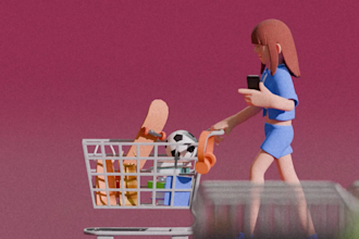 create custom 3d animation for animated explainer video