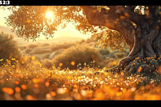 create a stunning 3d ai generated bible story from the bible