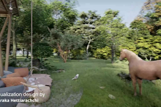 do realistic landscape 3d rendering