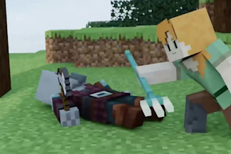 create stunning 3d minecraft animations 3d minifigure design 3d roblox animation