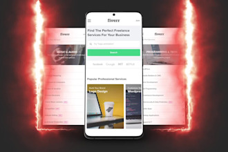 a trendy app promo video or app promo for you