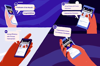 create professional 2d animated explainer video or sales video