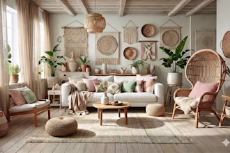design an airbnb, rental residential and boutique hotel interiors