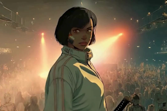 create a cinematic anime music video for your song