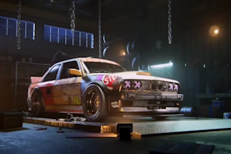 cinematic 3d film, 3d car chase, car animation, vfx product animation, car video