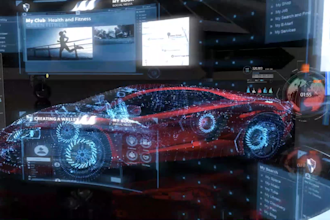 do 3d hologram visual effect