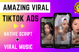 create amazing viral tiktok video ads for your product
