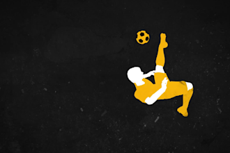 create soccer football intro video within 12h