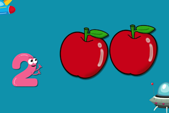 create kids learning videos