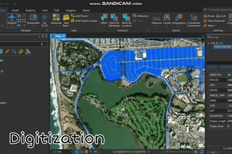 do map digitization and georeferencing of scanned maps in arcgis for gis mapping