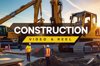 edit construction reels, real estate videos, construction edits, trending reels