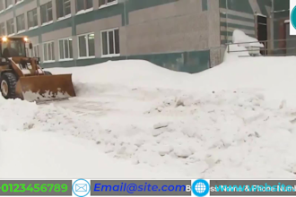 make snow removal company ads video