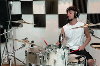 record drums for your punk rock song