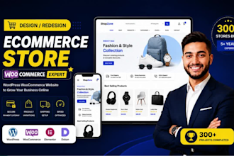 build ecommerce store using wordpress woocommerce website online store