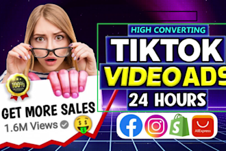 create viral tik tok video ads, dropshipping facebook video ads creative