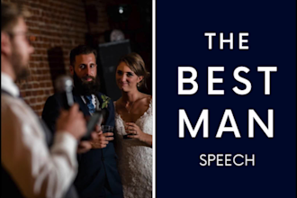 write an awesome best man speech or wedding toast for groomsman