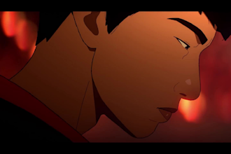 2d music video, 2d cartoon, 2d japanese anime, book trailer, 2d rap animation