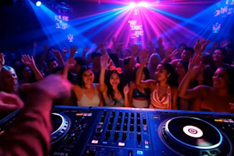 create a cinematic ai generated music video animation