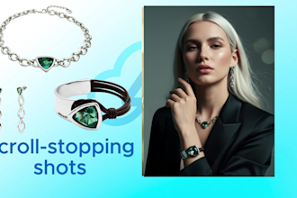 design ultra realistic ai jewelry visuals