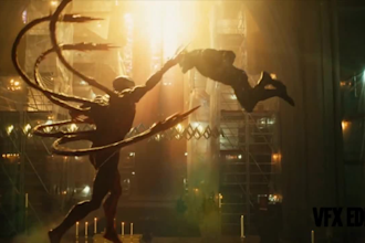 create vfx horror, fire effect, blood effect, cgi integration, scary, creepy