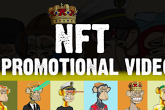 create nft promotion video