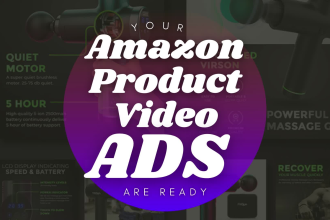 create brand promotional amazon video ad, lifestyle amazon listing video